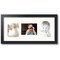 ArtToFrames Collage Photo Picture Frame with 3 - 5x7 inch Openings, Framed in Black with Over 62 Mat Color Options and Plexi Glass (CSM-3926-114)